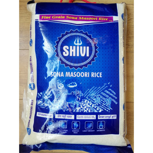 Shivi Finegrain Sonamasoori Rice 10kg